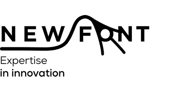 logo nnew font