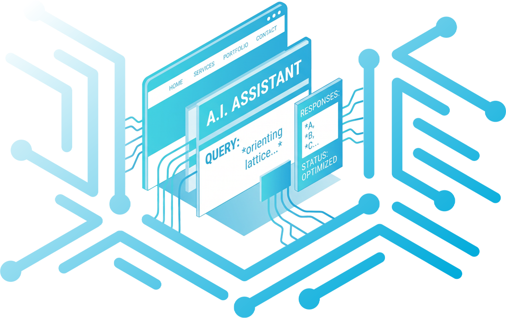 img_euristica_chatbot_AI illustrazione euristica chatbot AI